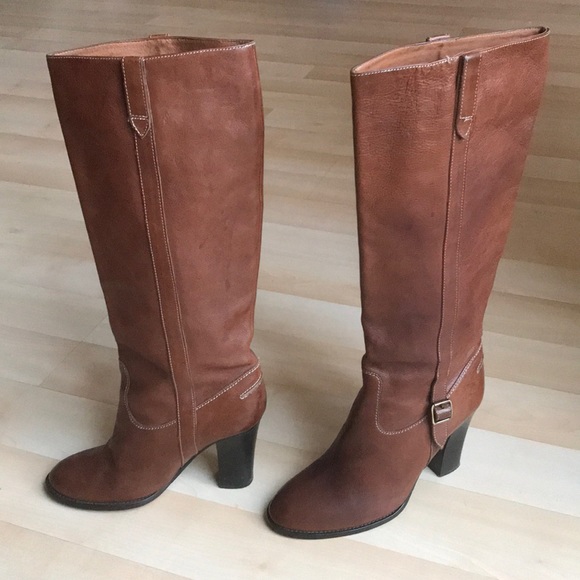 J. Crew Shoes - Brown J. Crew leather boots